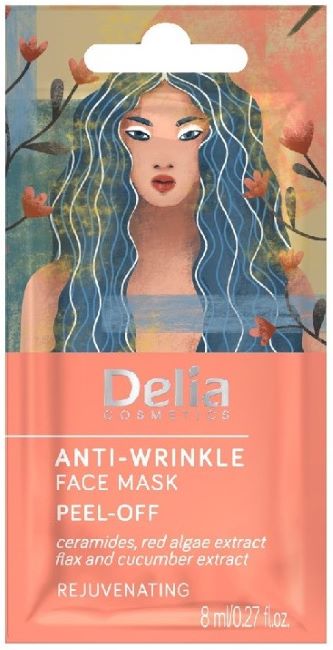 Delia Mască facială antirid peel-off, 8 ml