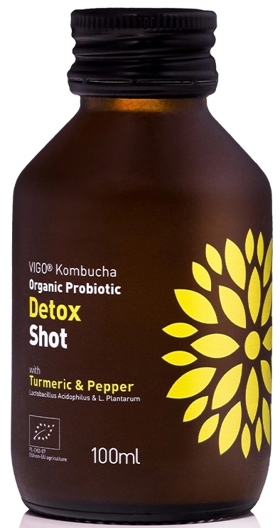 Detox Bio shot, 100 ml, Vigo Kombucha