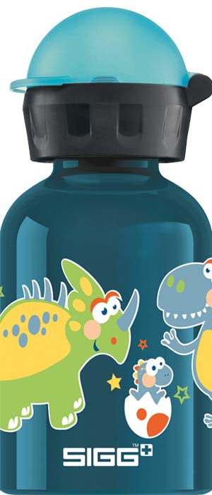Sticluță pentru copii Sigg - Small dino, 0.3 L