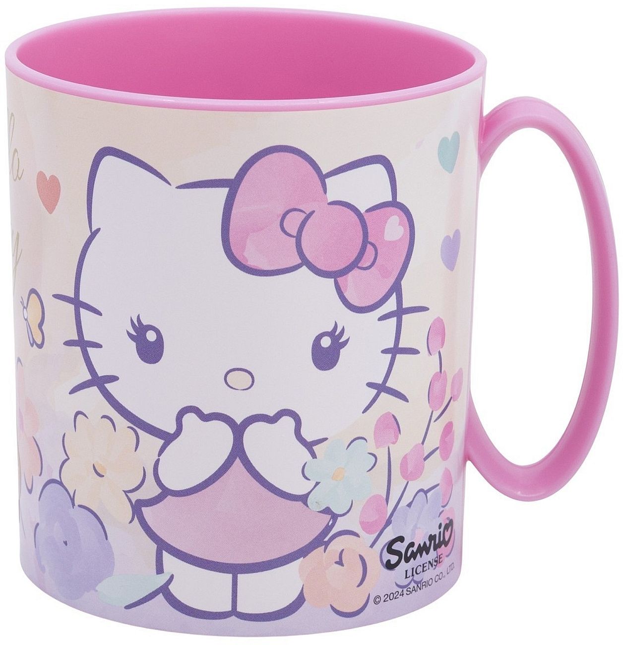 Cană pentru copii pentru cuptor cu microunde Stor Hello Kitty - 390 ml