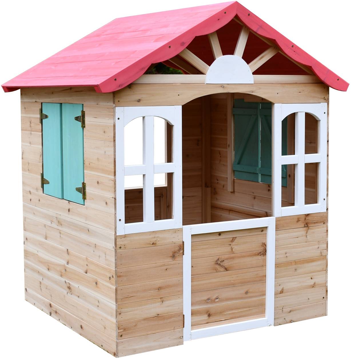 Căsuță de joacă din lemn pentru copii  Ginger Home - Pentru curte și grădină