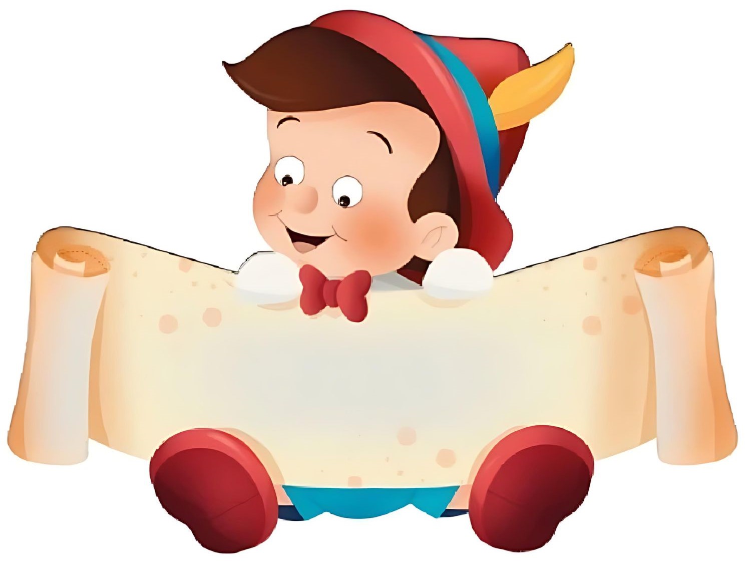 Tabel din lemn  Haba - Pinocchio