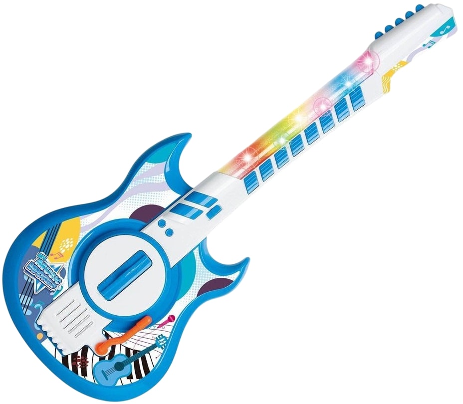 Chitară electronică pentru copii Yifeng - My Music World, albastru