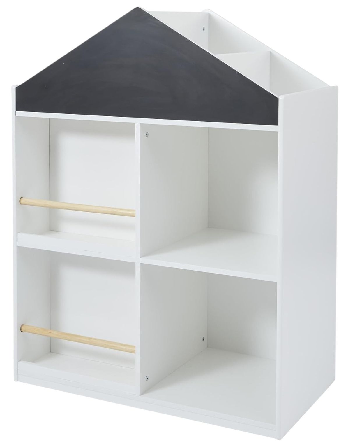Raft pentru copii pentru cărți și jucării cu tablă de desen Ginger Home