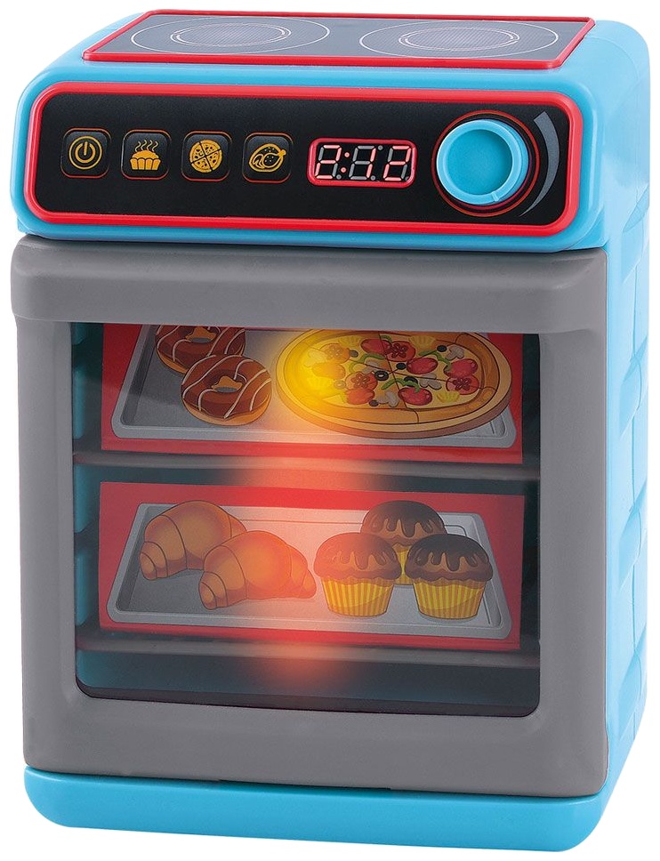 Cuptor pentru copii PlayGo - Cu plite, albastru