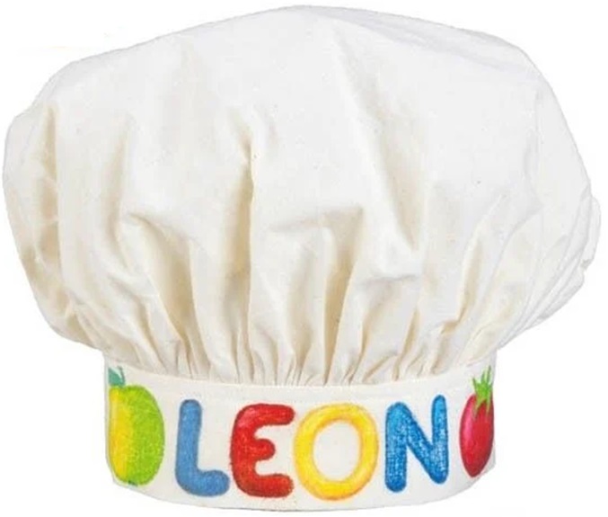 Căciulă de bucătar pentru copii Goki - Leon