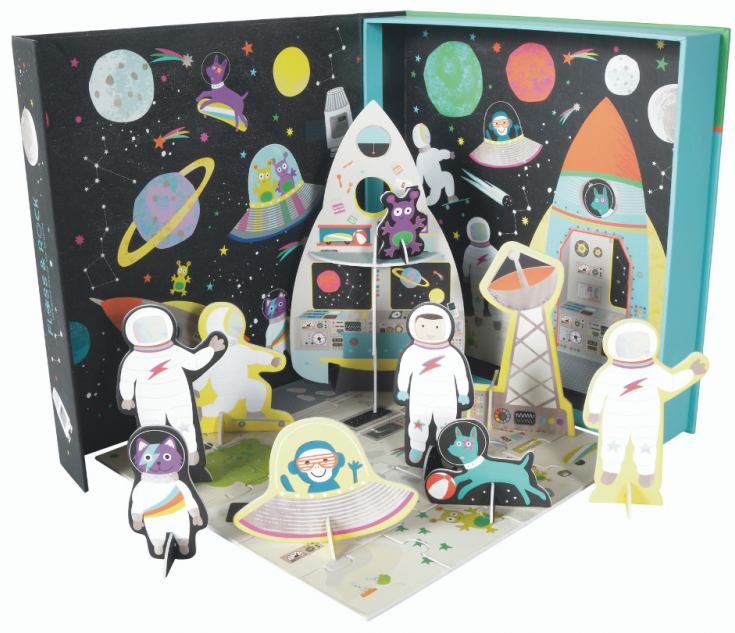 Joc educativ pentru copii Floss & Rock - Decor si figurine, Cosmos