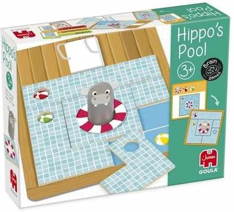 Joc pentru copii Goula - Hippo în piscină