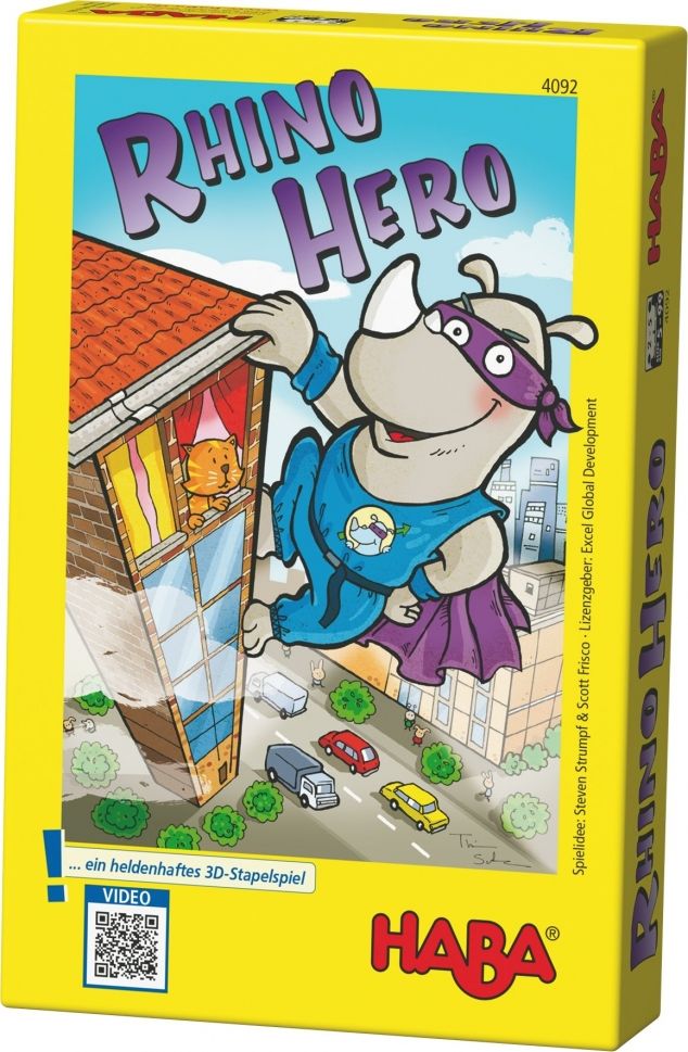 Joc pentru copii Haba - Rhino Hero