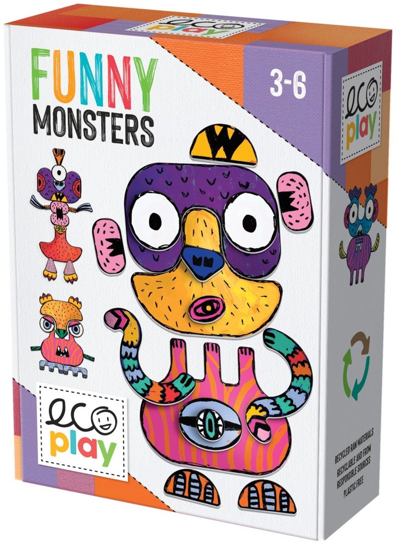 Joc educativ Ecoplay - Monstri veseli