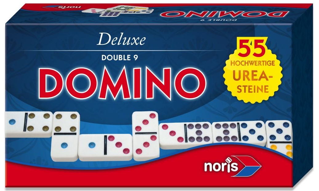 Joc pentru copii Noris - Domino Deluxe Double 9