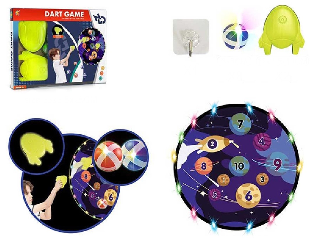 Joacă de copii Ntoys - Darts cu bile strălucitoare