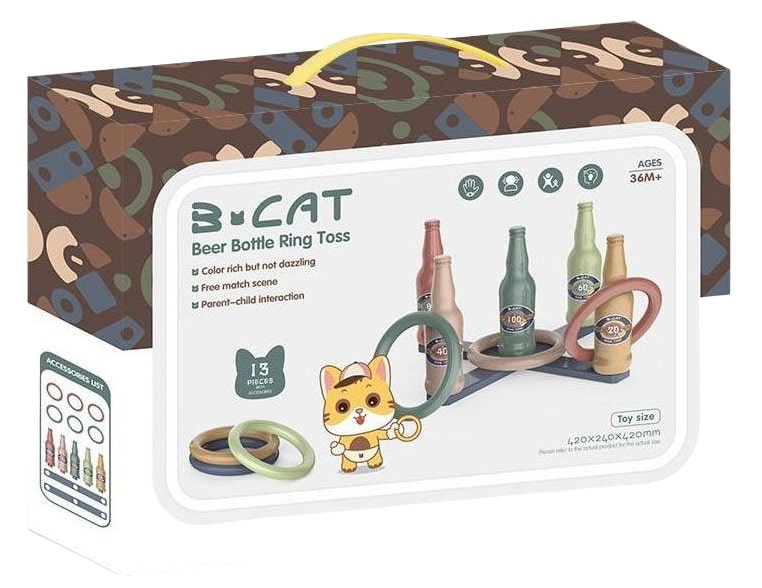 Joc pentru copii Raya Toys - Sticle și inele