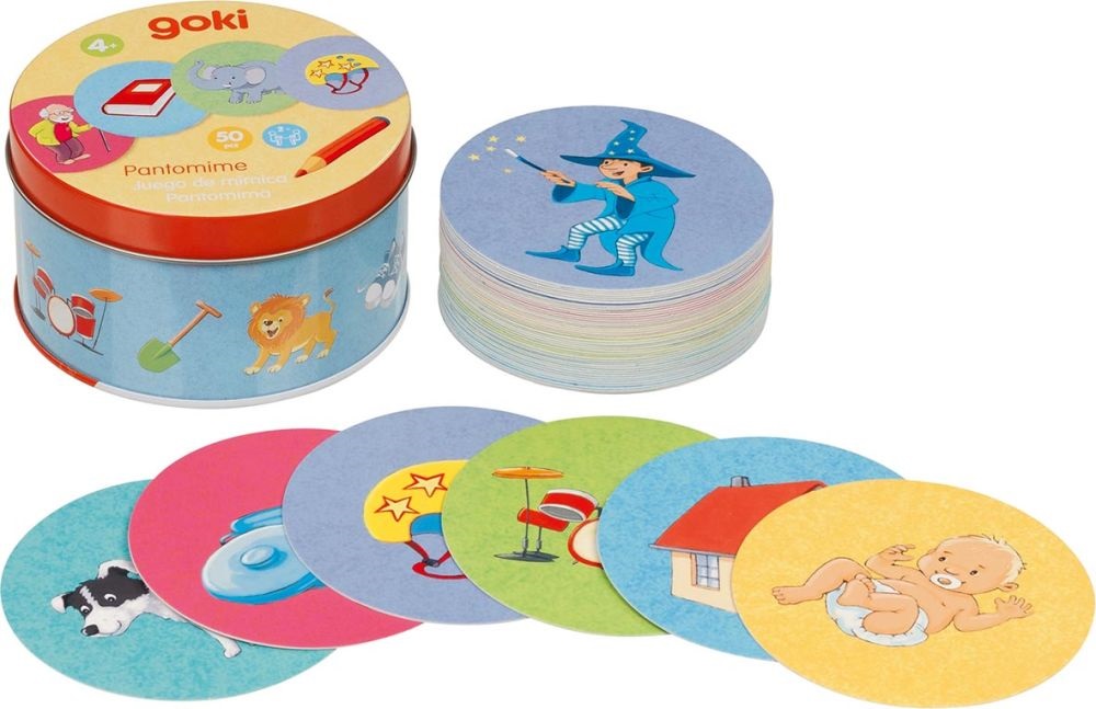 Joc pentru copii cu pantomima Goki