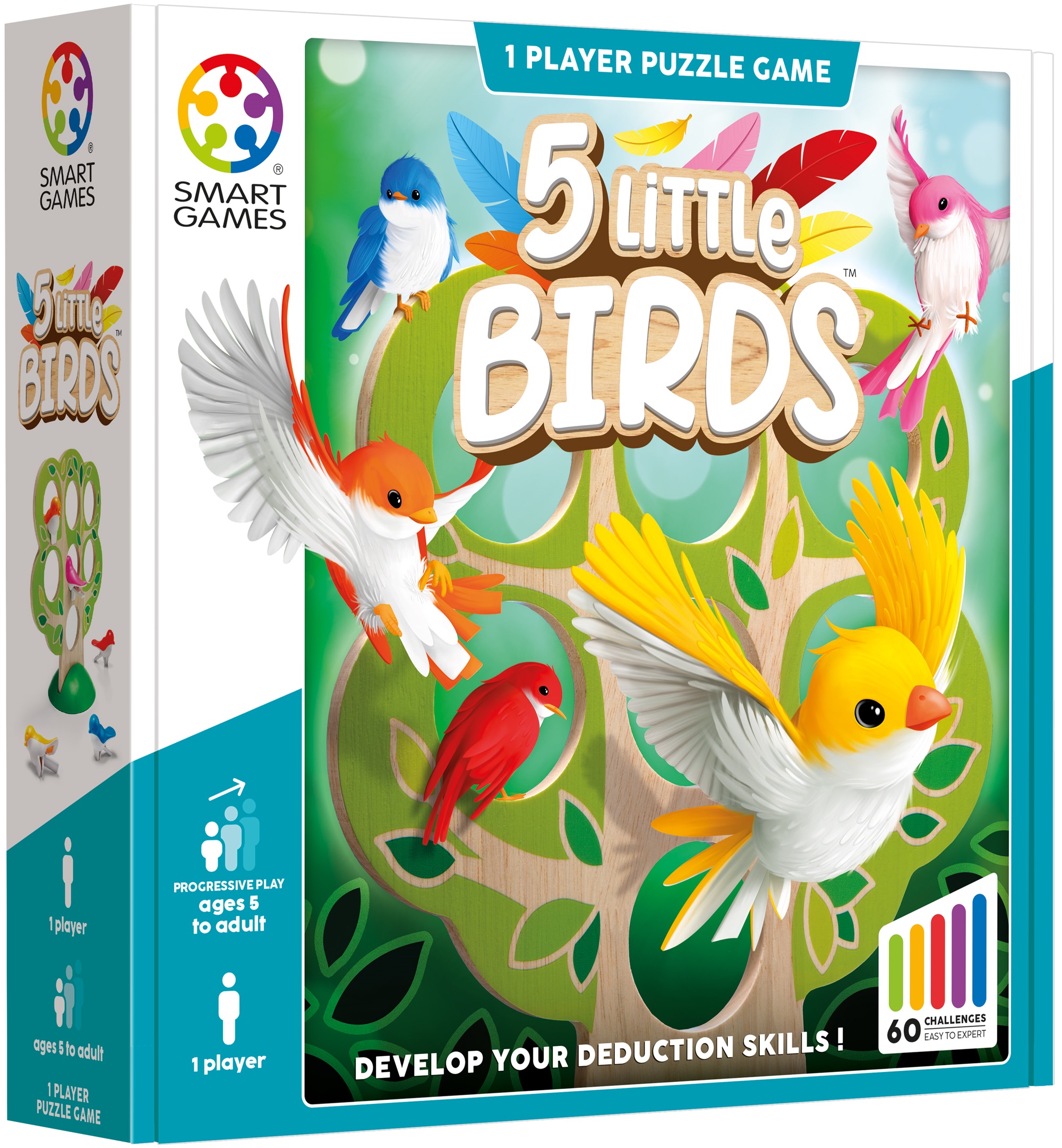 Joc pentru copii Smart Games - Cinci păsări mici