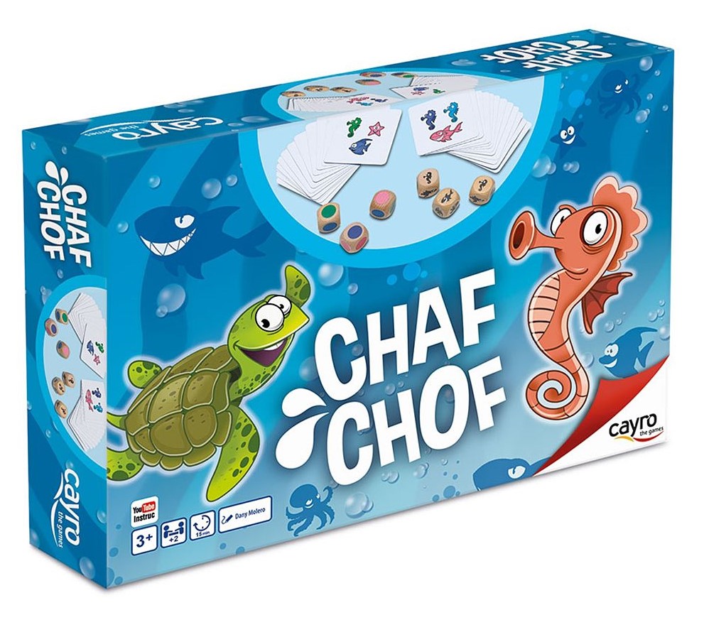 Joc de socieate de rapiditate Cayro - Chaf Chof - Pentru copii