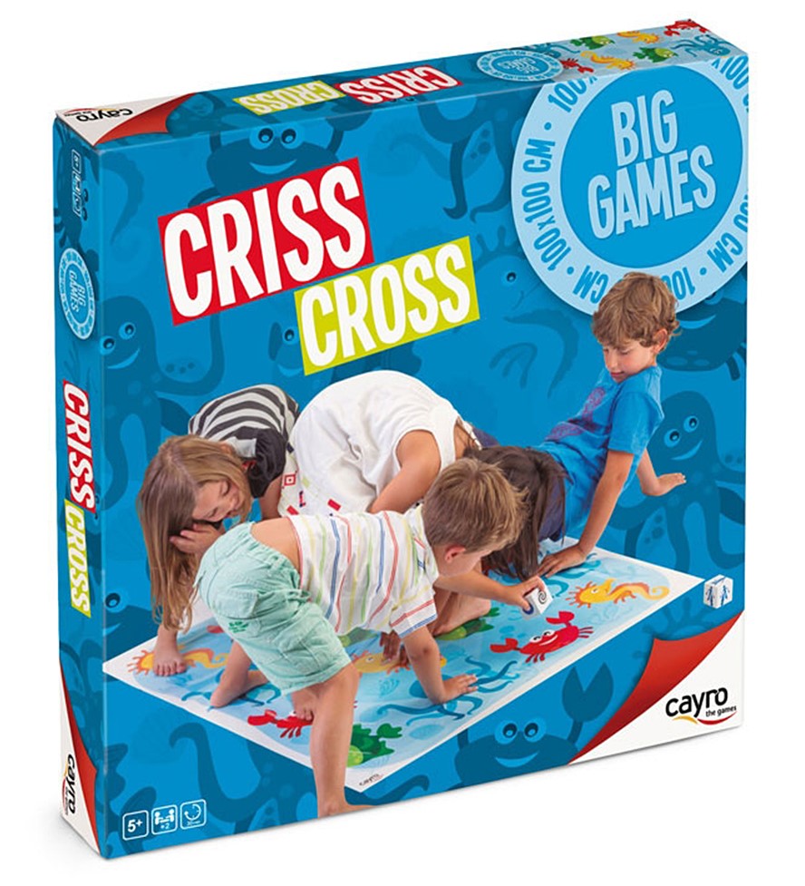Joc de societate de podea Cayro - Criss Cross - Pentru copii