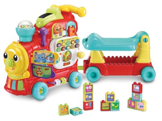 Jucărie 4 in 1 pentru copii Vtech - Tren interactiv  (în engleza)