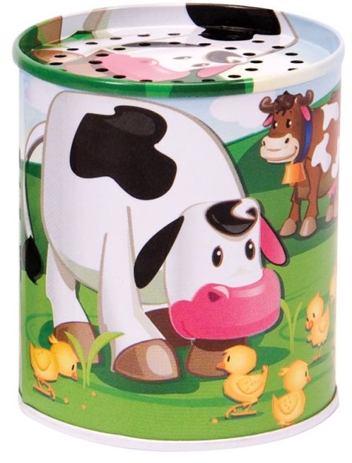 Jucărie pentru copii Bigjigs - Cutie cu sunete de vieți, asortiment