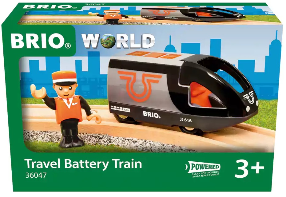 Jucărie pentru copii Brio World - Locomotivă cu baterii