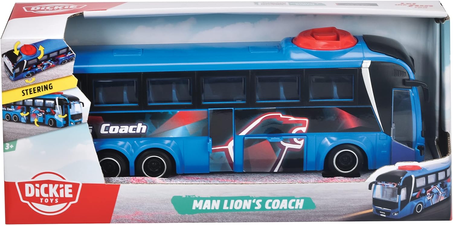 Juc rie pentru copii Dickie Toys Autobuz turistic MAN Lion s