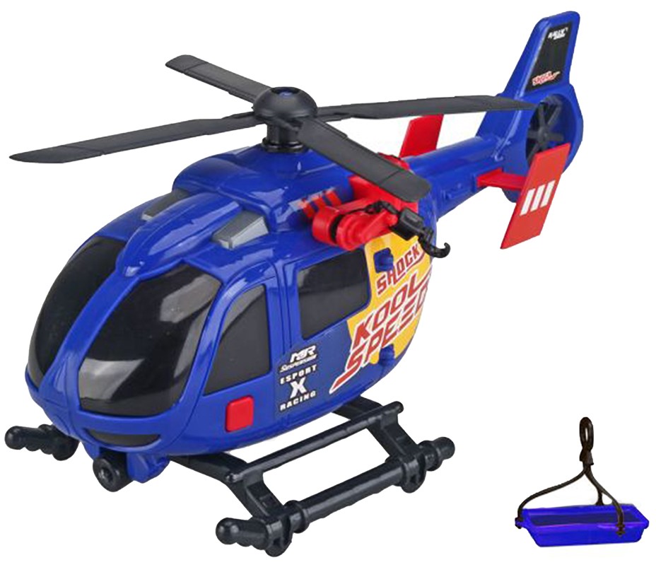 Jucărie pentru copii  Felyx Toys - Elicopter de salvare, cu sunete și lumini