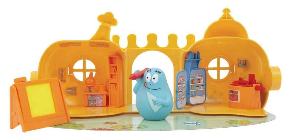 Jucărie Giochi Preziosi Barbapapa - Casa de lux, cu o figură a Barbaronilor