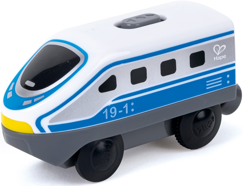 Jucărie pentru copii HaPe International - Locomotivă Intercity cu baterie, albastru