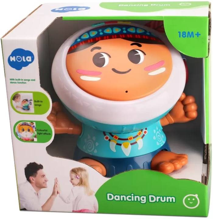 Jucărie pentru copii Hola toys - Tobă dansatoare