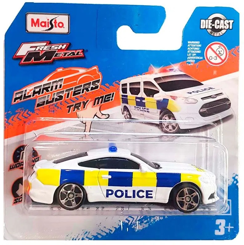Jucarie pentru copii Maisto - Mașină cu mod special de mișcare, cu sunete, 1:72, sortiment