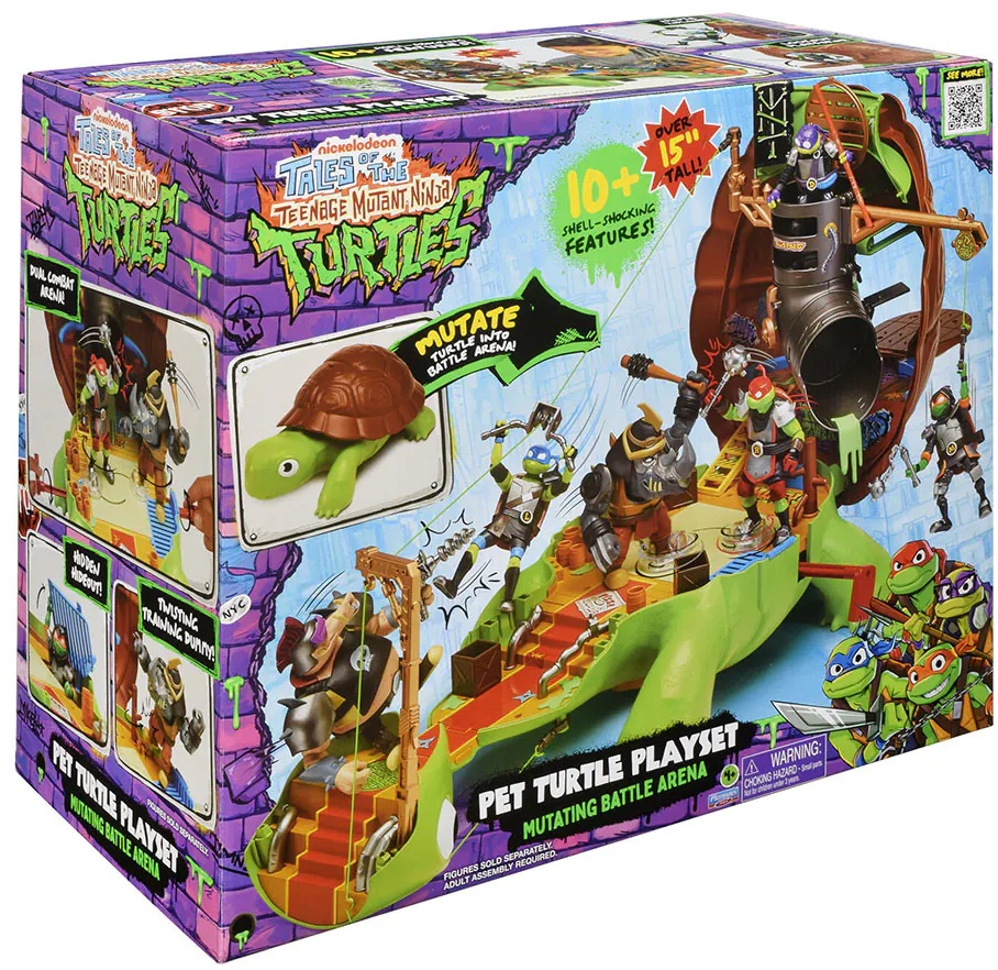 Jucărie pentru copii Playmates TMNT -  Adăpost Broasca Țestoasă Uriașă, fără figurine