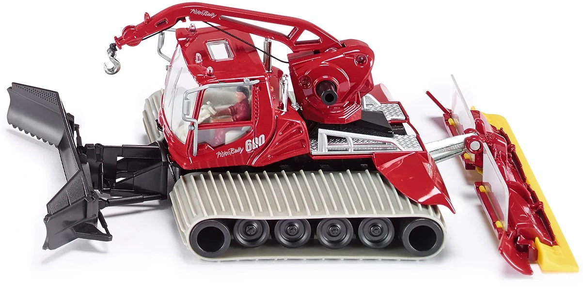 Toy Siku - Pistenbully 600 Snow Plowing Machine, 1:50