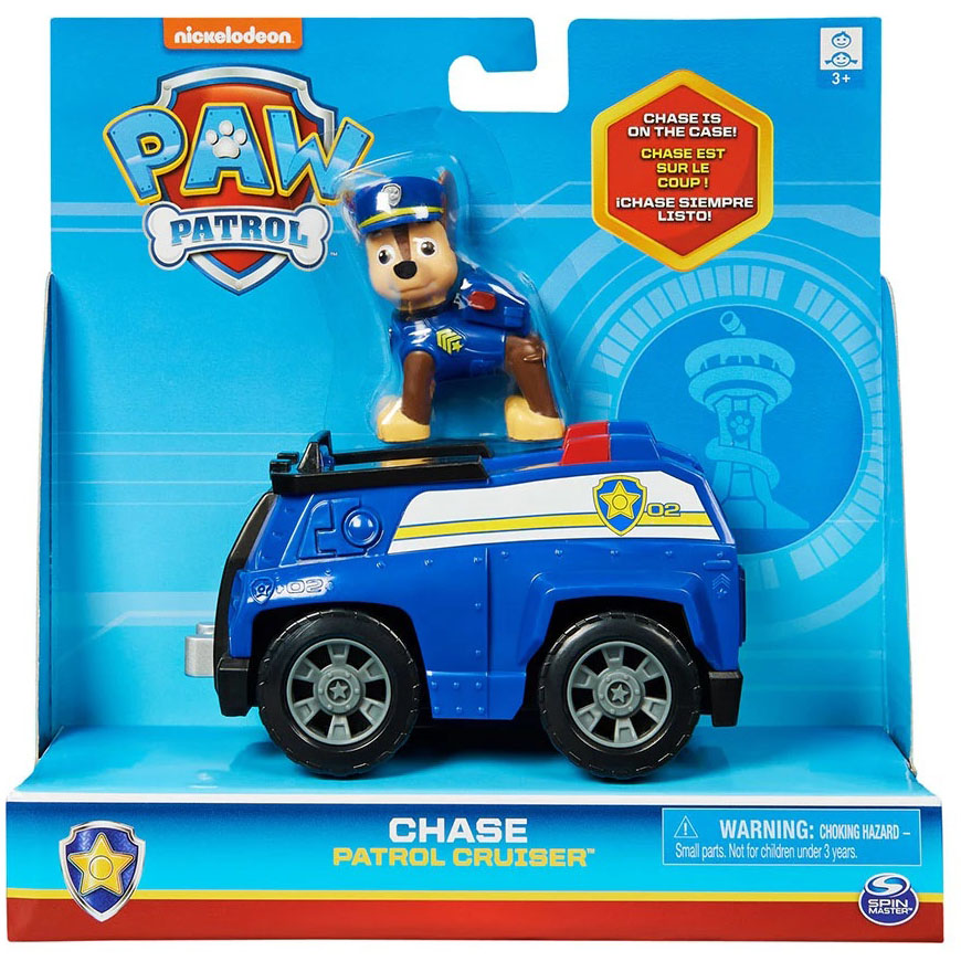 Jucărie pentru copii Spin Master Paw Patrol - Mașina lui Chase