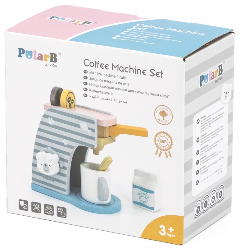 Jucărie Viga Polar B -  Aparat de cafea