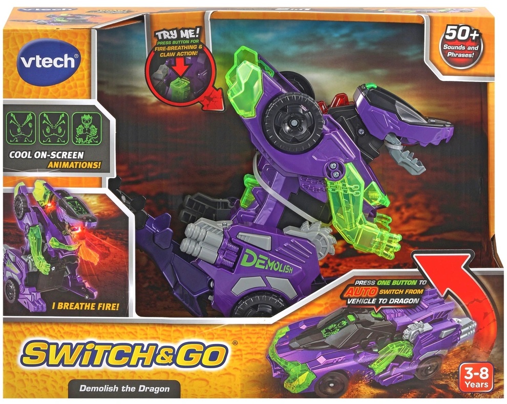 Jucărie pentru copii Vtech - Dragonul Demolish