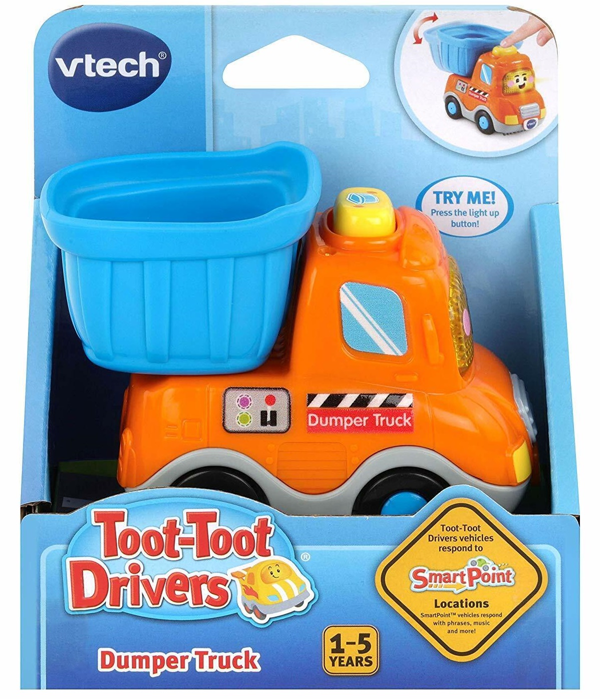 Jucărie Vtech - Mini cărucior, basculant