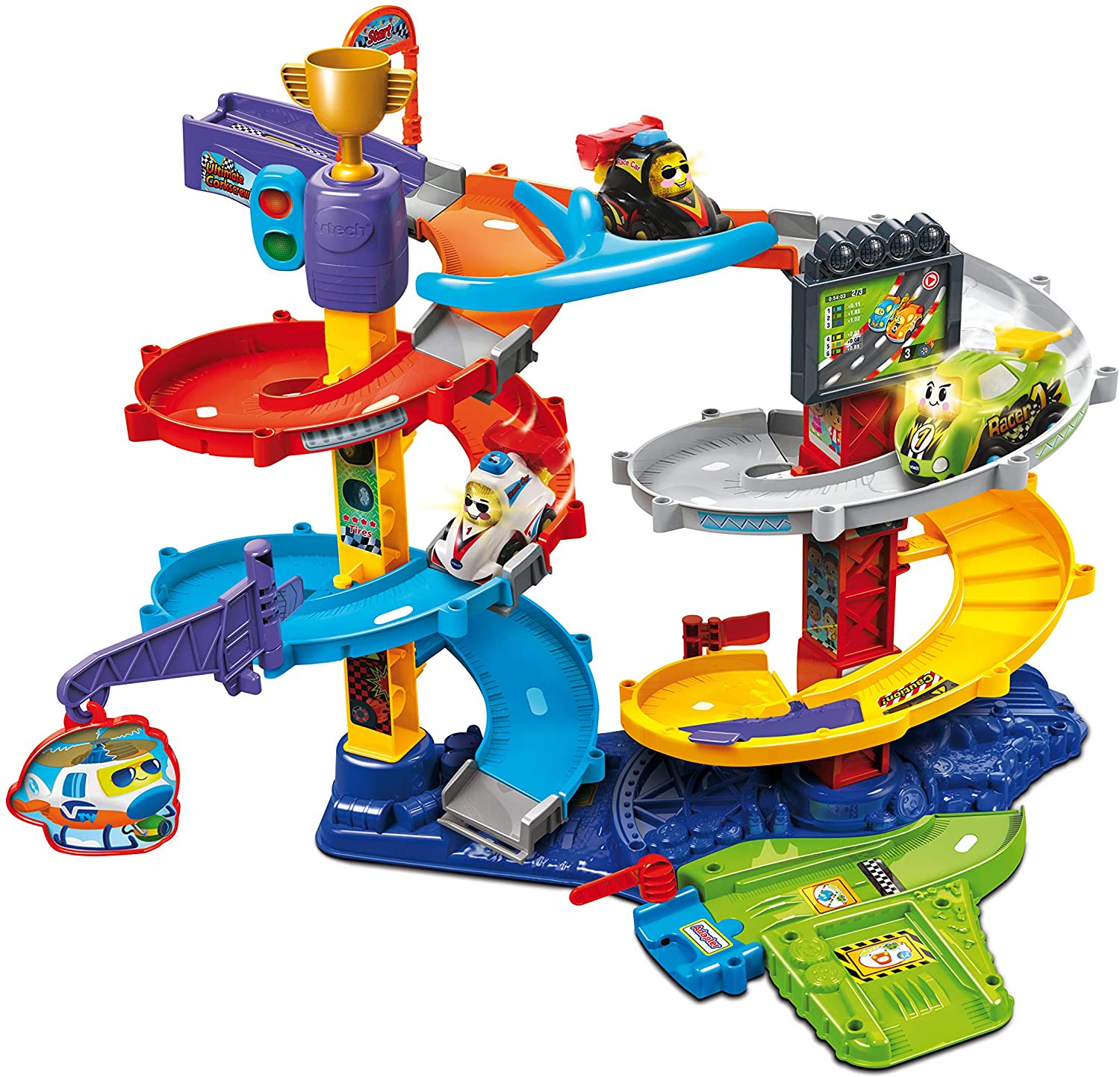 Jucarie pentru copii Vtech Toot-Toot Drivers - Turn cu pista (in