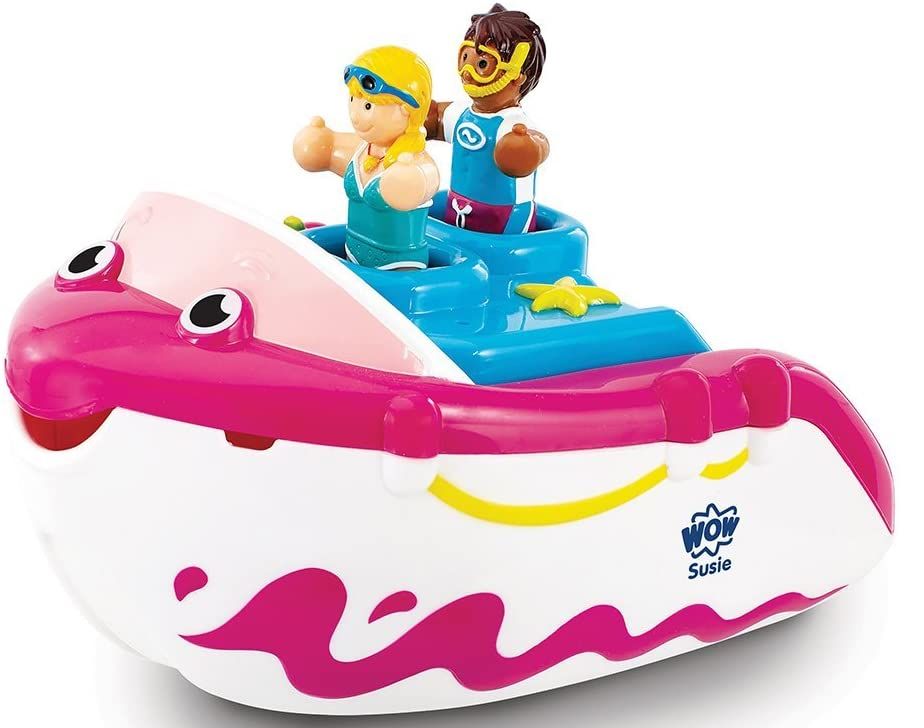 Jucarie pentru copii WOW Toys Barca cu motor a lui Susie Ozone.ro