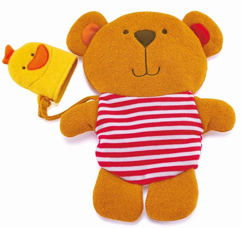 HaPe International Jucărie de baie - Ursuleț și rățușcă