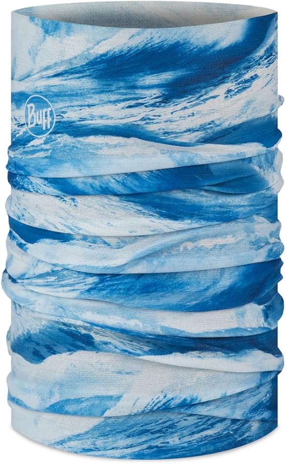 Eșarfă de cap pentru copii BUFF - Coolnet UV Sinh Blue, albastru