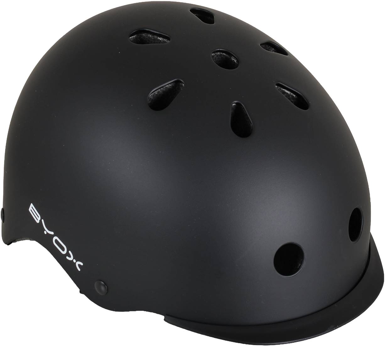 Cască pentru copii Byox - Skate Y09, M, 54-58 cm, negru