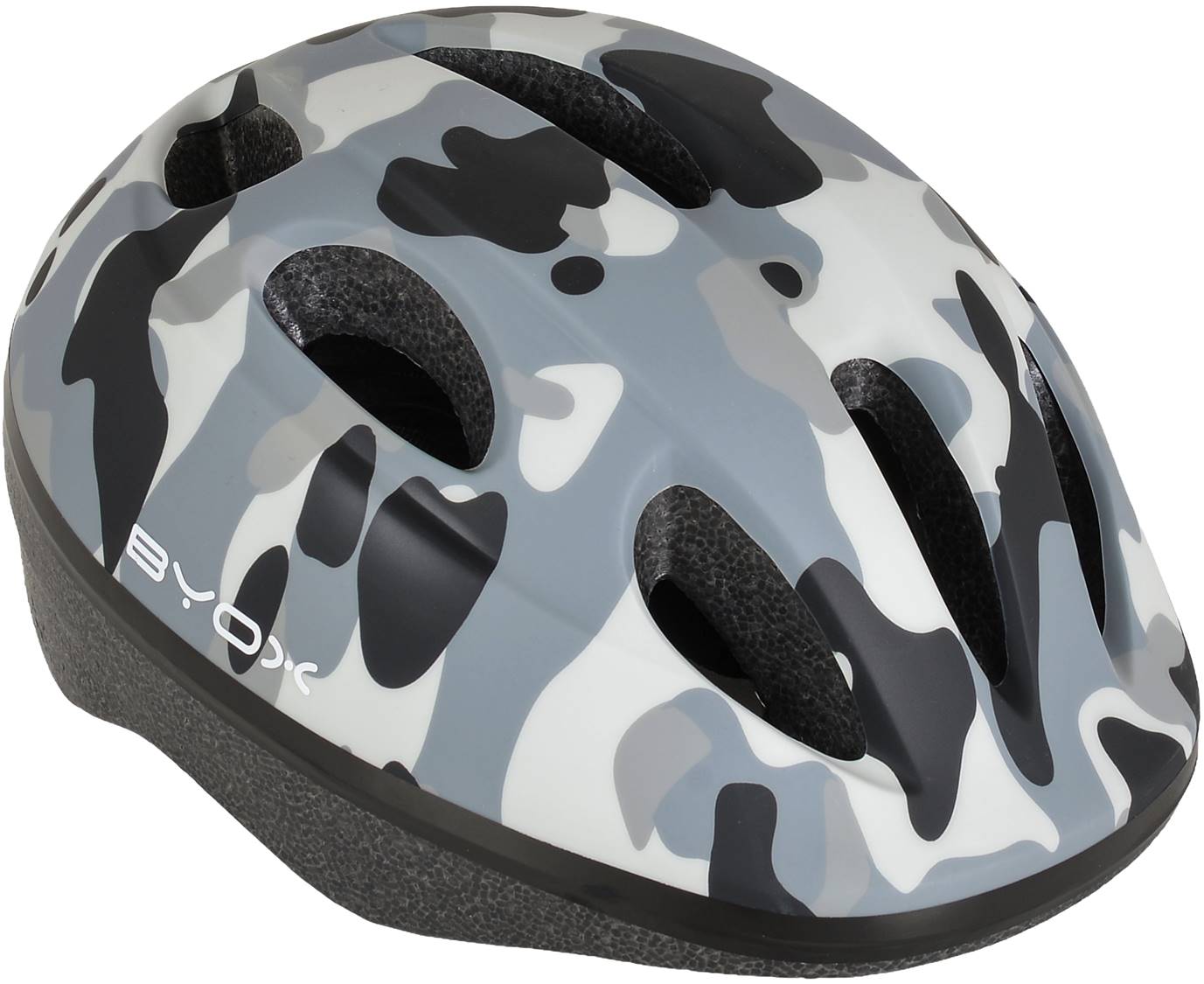 Cască pentru copii Byox - Y03, S, 48-54 cm, gri