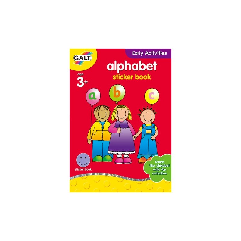 Carte pentru copii Galt Early Activities - Alfabet englez