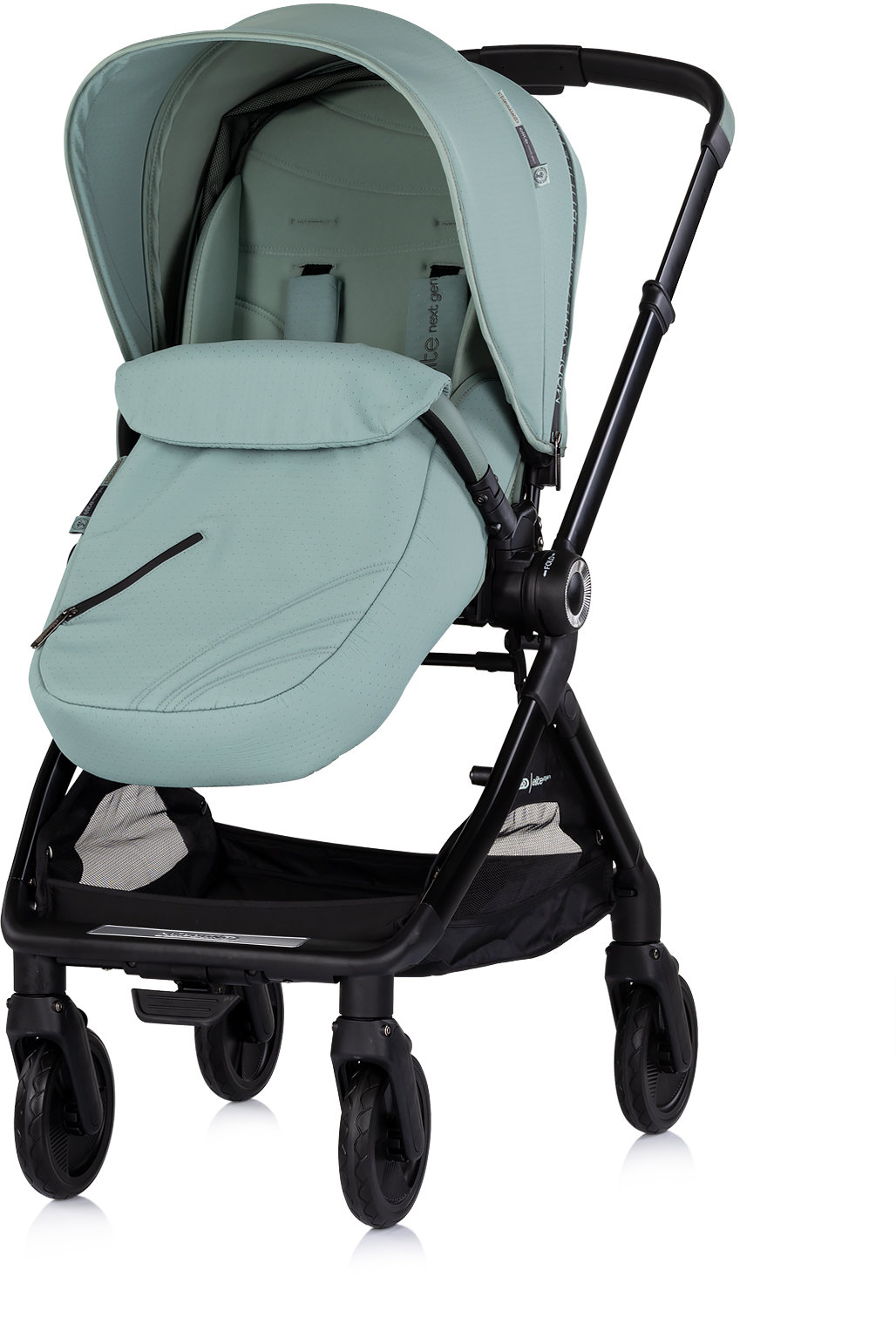 Cărucior pentru copii Chipolino - Elite NextG, matcha