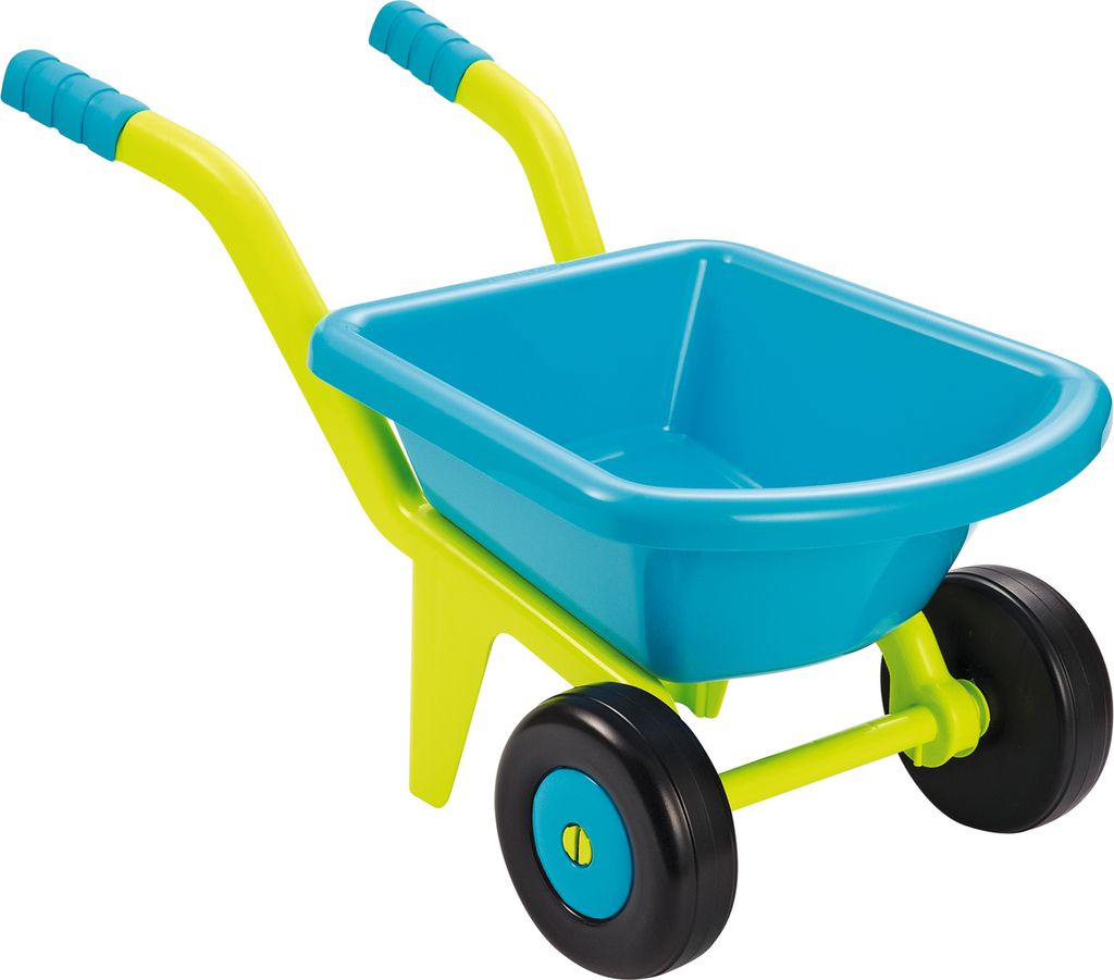 Cărucior pentru copii  Ecoiffier - Garden&amp;Seasons, cu 2 roți, albastru