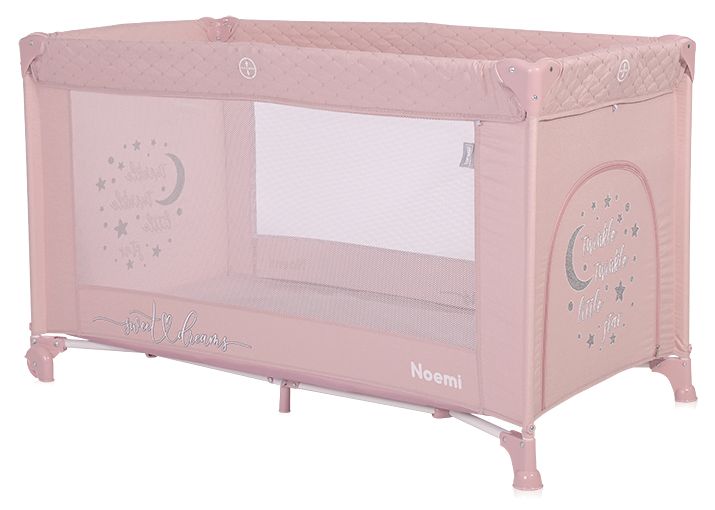 Pătuț pentru copii Lorelli - Noemi, Mellow Rose Star