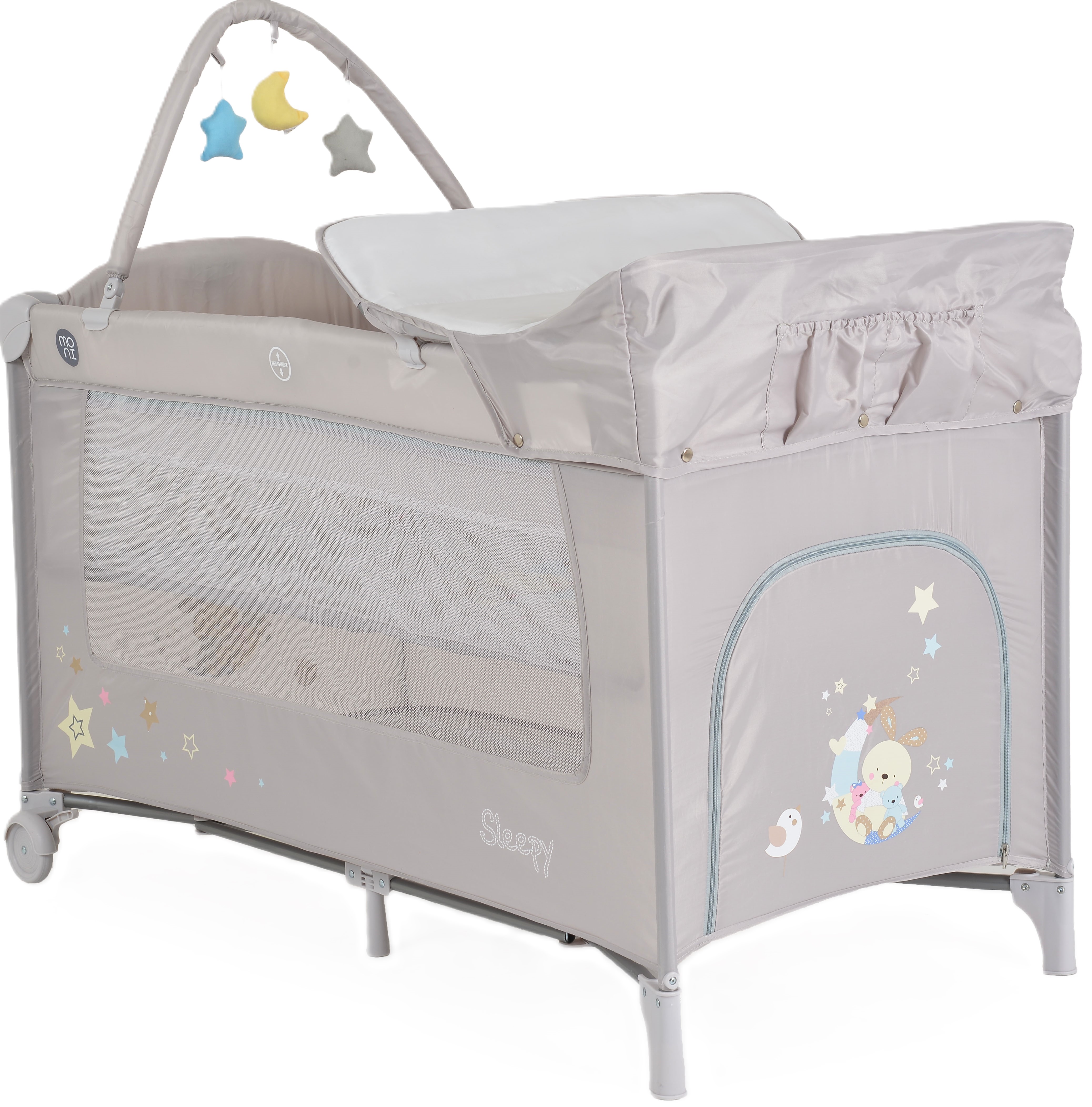 Patut pentru copii Moni - Sleepy, gri
