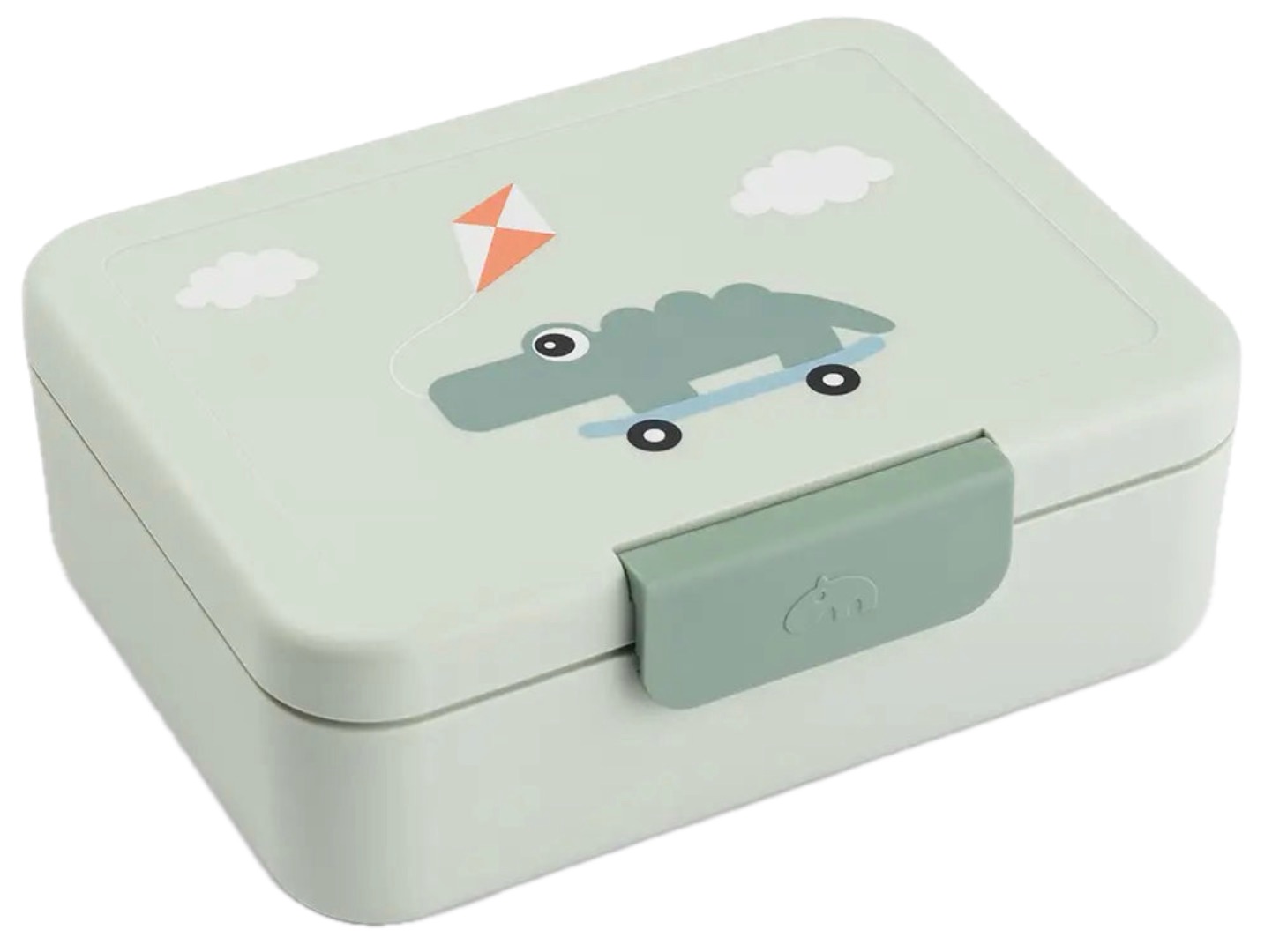 Cutie de mâncare pentru copii Done by Deer - Playground, green