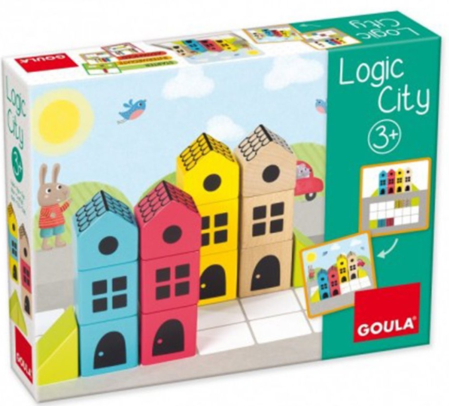 Joc de logică pentru copii Goula - oraș