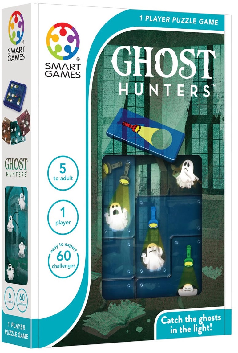 Joc de logică pentru copii Smart Games Compact - Vanatori de fantome
